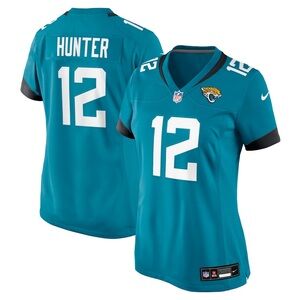 Women's Nike Travis Hunter Teal Jacksonville Jaguars 2025 Game Player Jersey